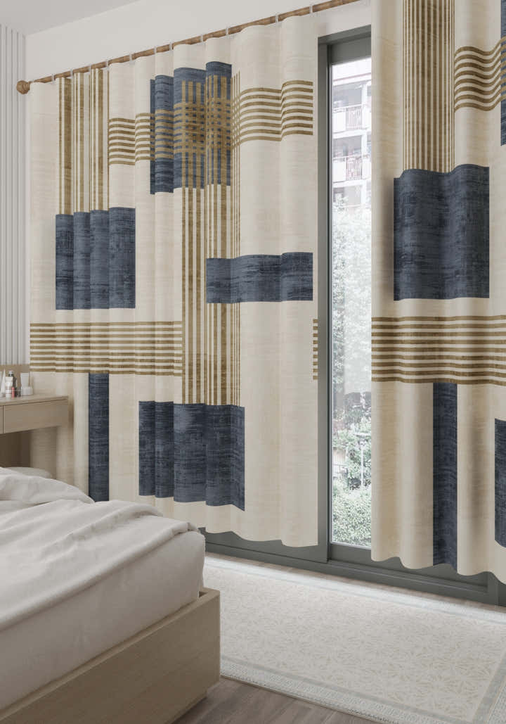 Morgana Mid Century Modern Curtain