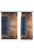 Gabriella Orange and Blue Curtain