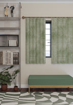 Oliver Modern Sage Green Curtain