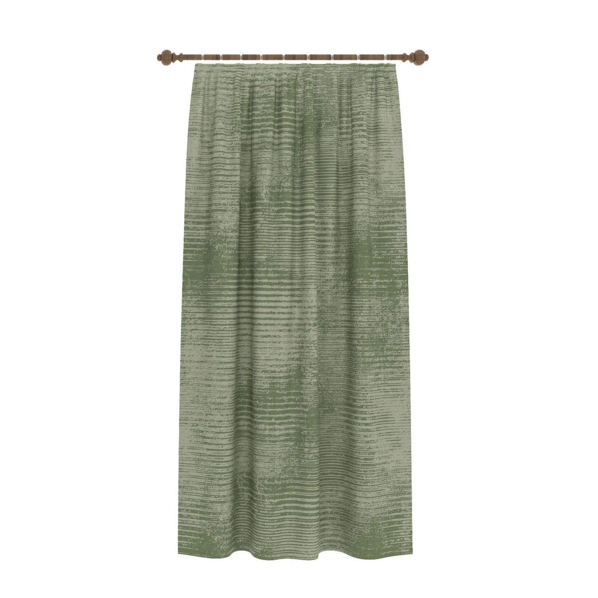 Oliver Modern Sage Green Curtain