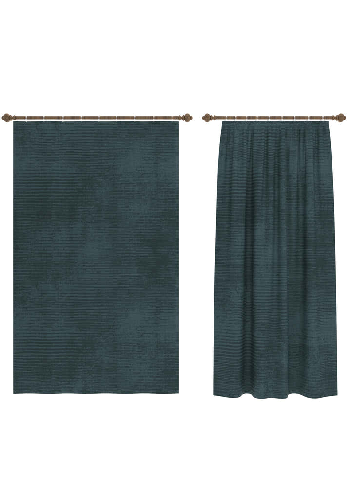Oliver Teal Blackout Curtain