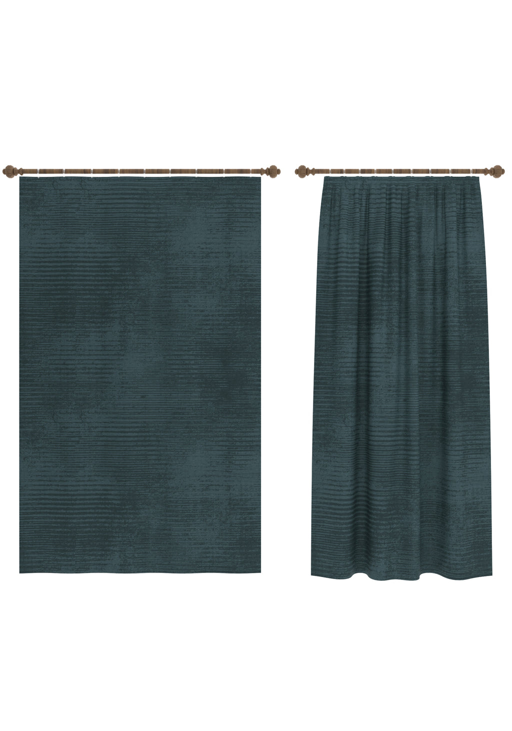 Oliver Teal Blackout Curtain