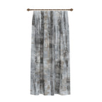Brianna Abstract Grey Curtain
