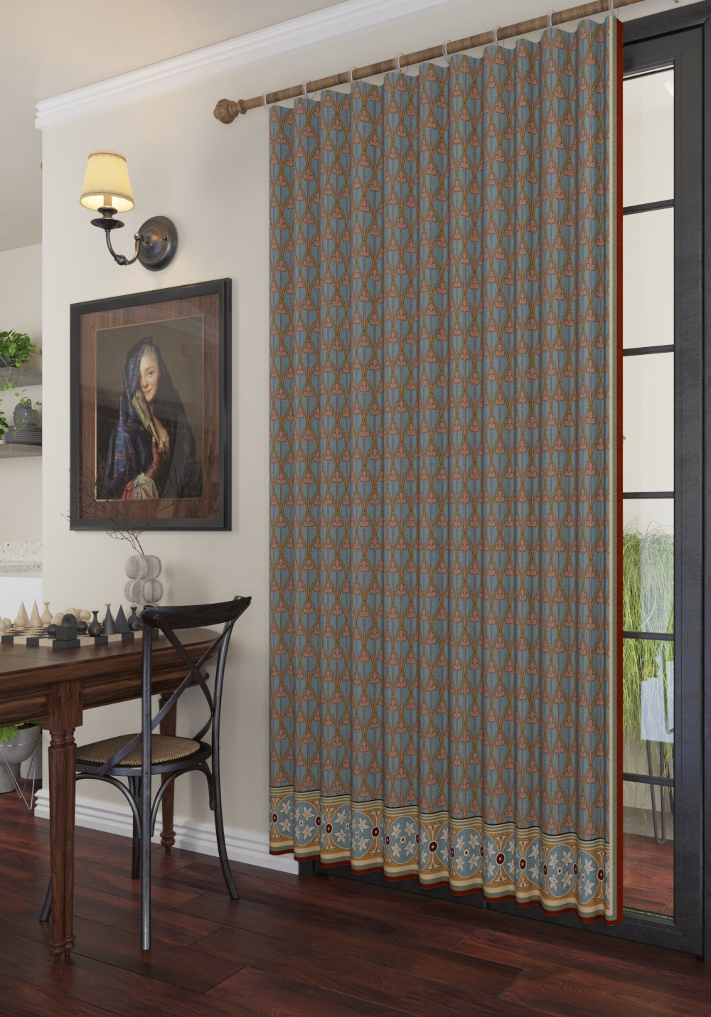 Eloise Art Deco Curtain