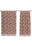 Alder Brown Floral Curtain