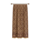 Rhean Geometric Terracotta Curtain
