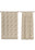 Isolde Taupe Bird Curtain