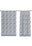 Isolde Blue Toile Curtain