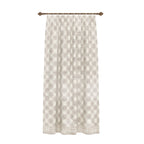 Rylon Cream Check Curtain