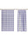 Jessamine Blue and White Plaid Curtain