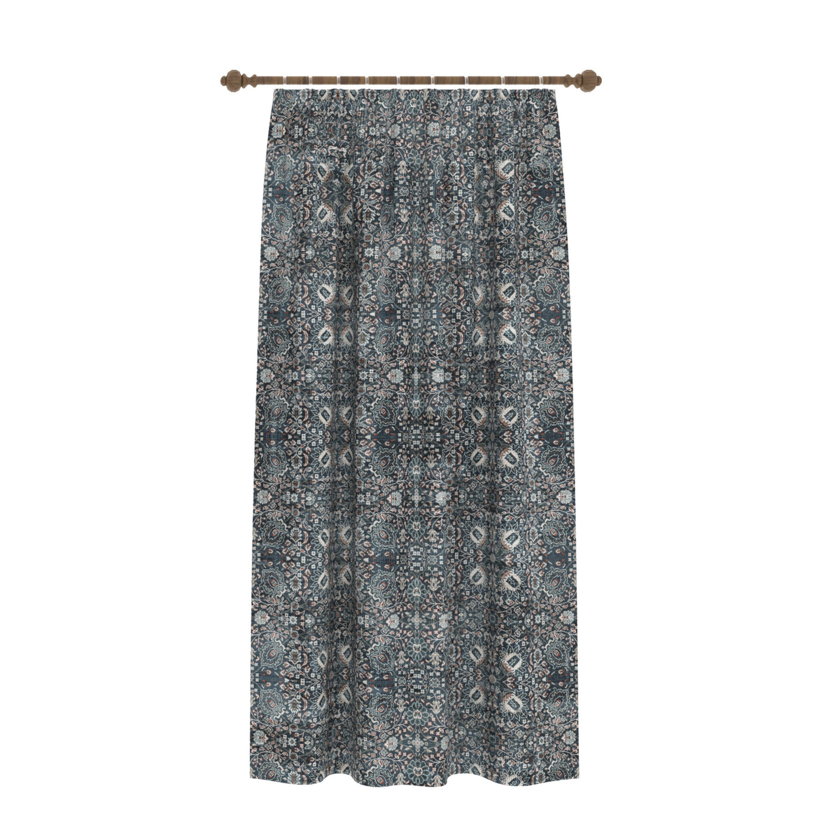 Dorothy Navy Boho Curtain