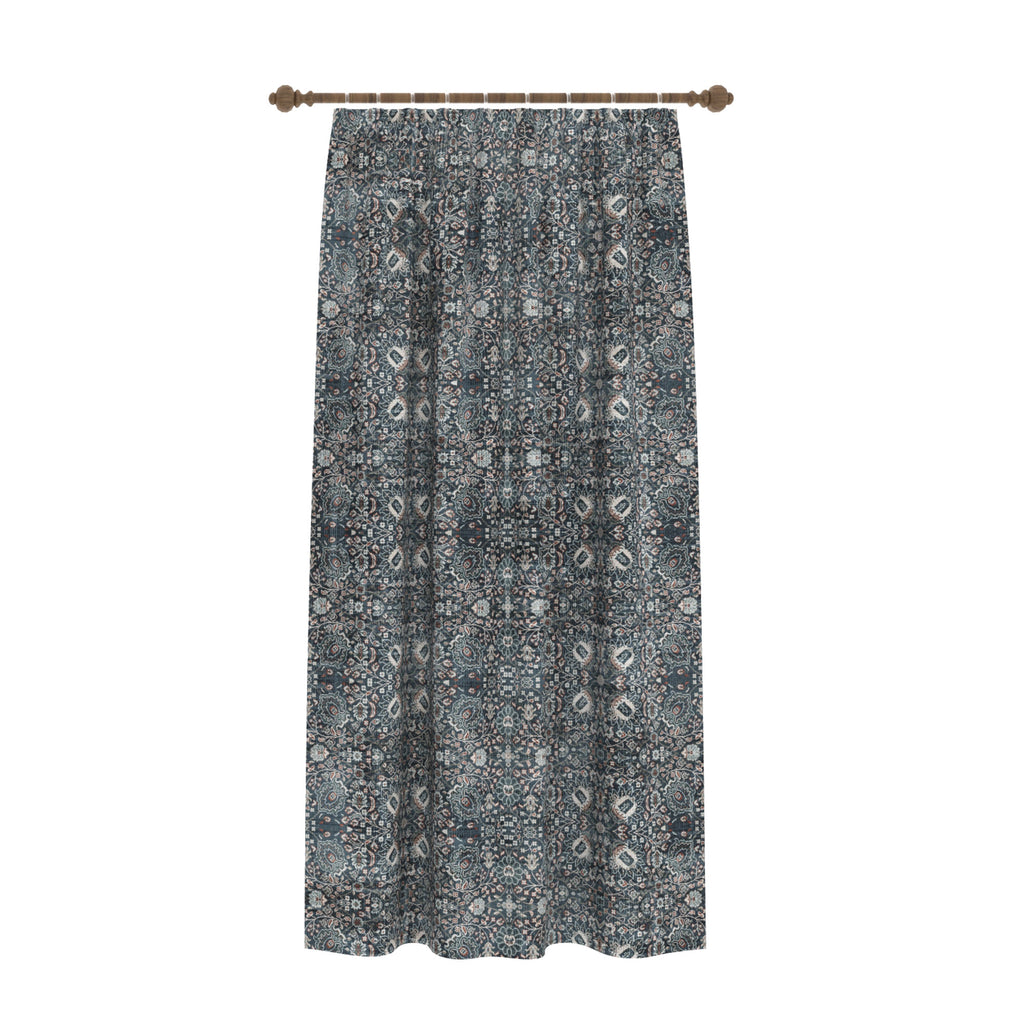 Dorothy Navy Boho Curtain
