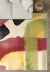 Aleron Multi Coloured Abstract Rug