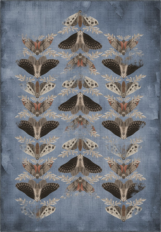 Celestia Blue Washable Rug