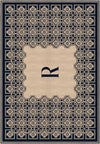 Marisa Navy Monogram Personalised Rug