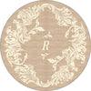 Luna Cream Customisable Letter Rug