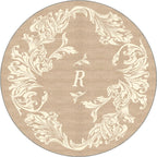 Luna Cream Customisable Letter Rug