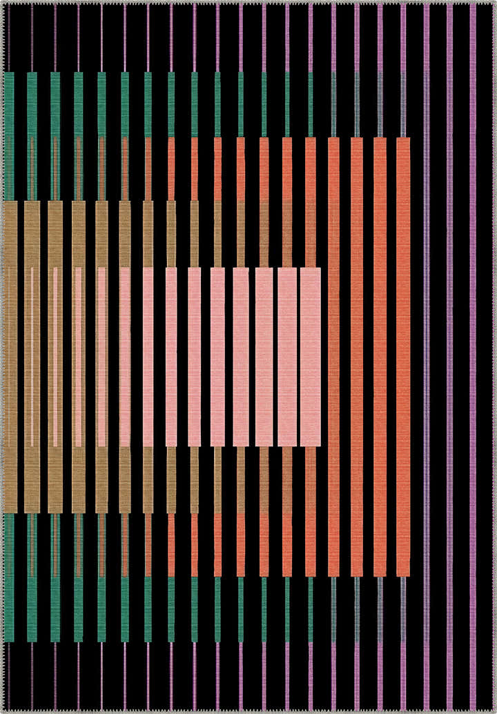 August Colourful Geometric Rug