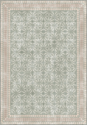 Alexis Modern Bordered Washable Rug