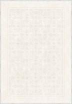 Alexis Bordered Cream Rug