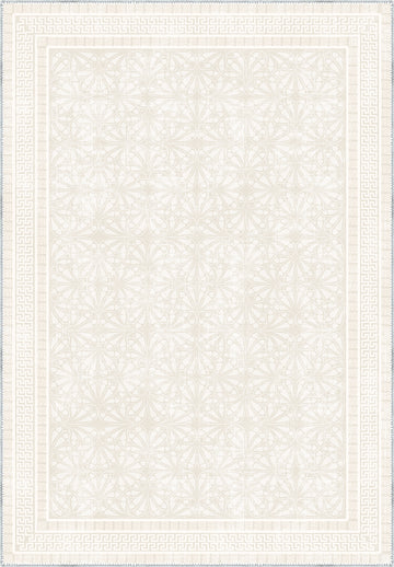 Alexis Bordered Cream Rug