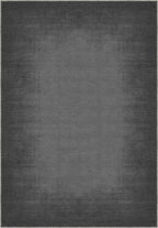 Olivia Grey Bordered Washable Rug