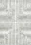 Kylie Striped Modern Rug - Green