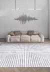 Kylie Purple Striped Rug