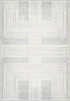 Charles Grey Geometric Rug