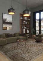 Luca Brown Tribal-Ethnic Rug