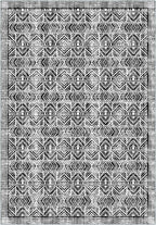 Gilyra Black and White Boho Rug