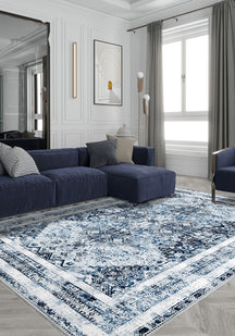 Caroline Blue Persian Rug