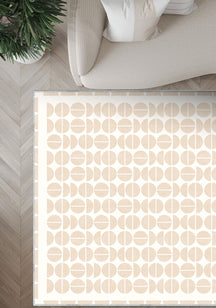 Lucas Cream Washable Rug