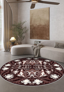 Henry Burgundy Vintage Rug