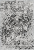 Galadriel Black Grey Traditional Rug