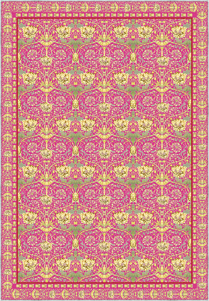 Zachary Vintage Pink Rug