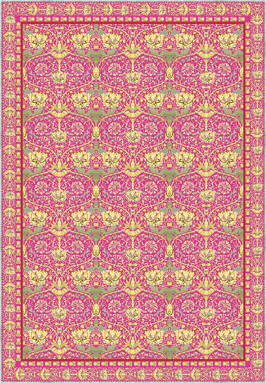Zachary Vintage Pink Rug