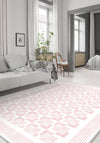 Berylle Light Pink Striped Rug