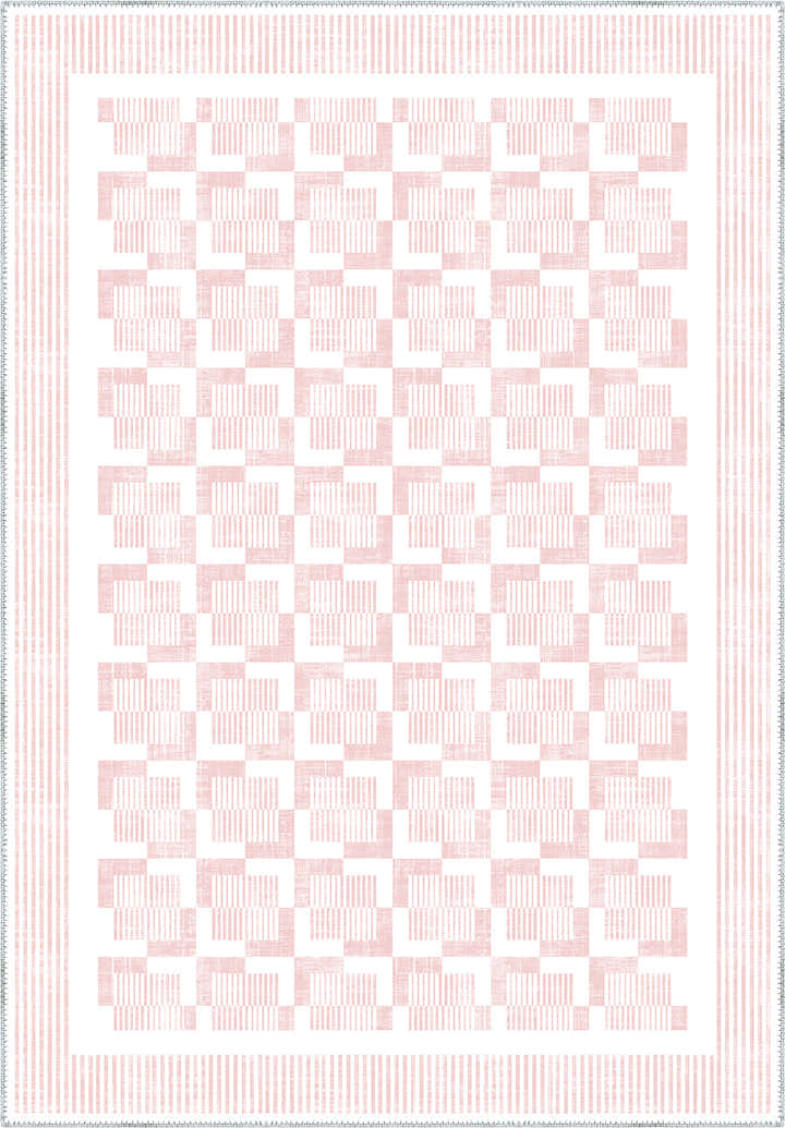 Berylle Light Pink Striped Rug