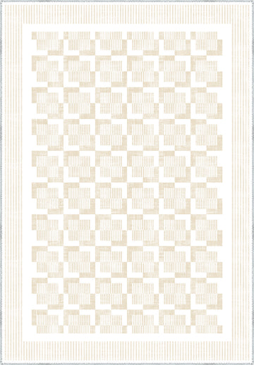 Berylle Cream Striped Rug