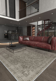 Gabriel Grey Washable Rug