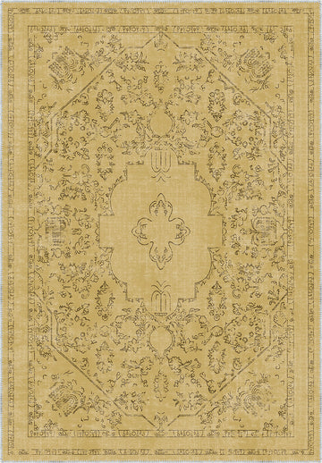 Gabriel Yellow Vintage Rug