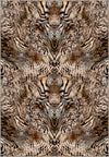 Sarana Animal Print Washable Rug