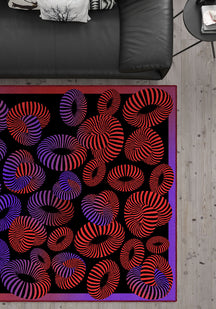 Lorelai Colourful 3D Rug