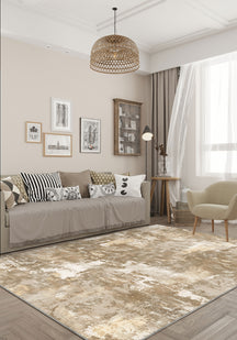 Matthew Light Brown Washable Rug