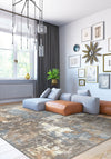 Matthew Abstract Washable Rug