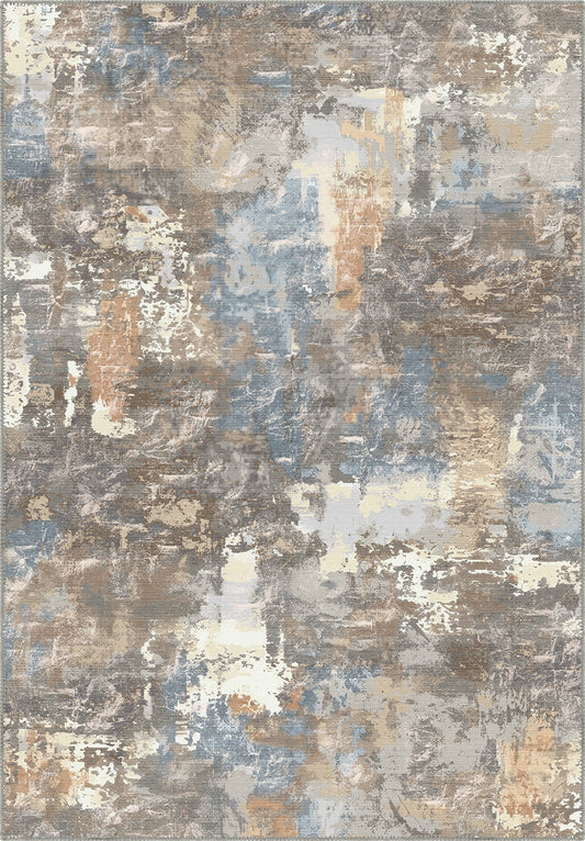 Matthew Abstract Washable Rug