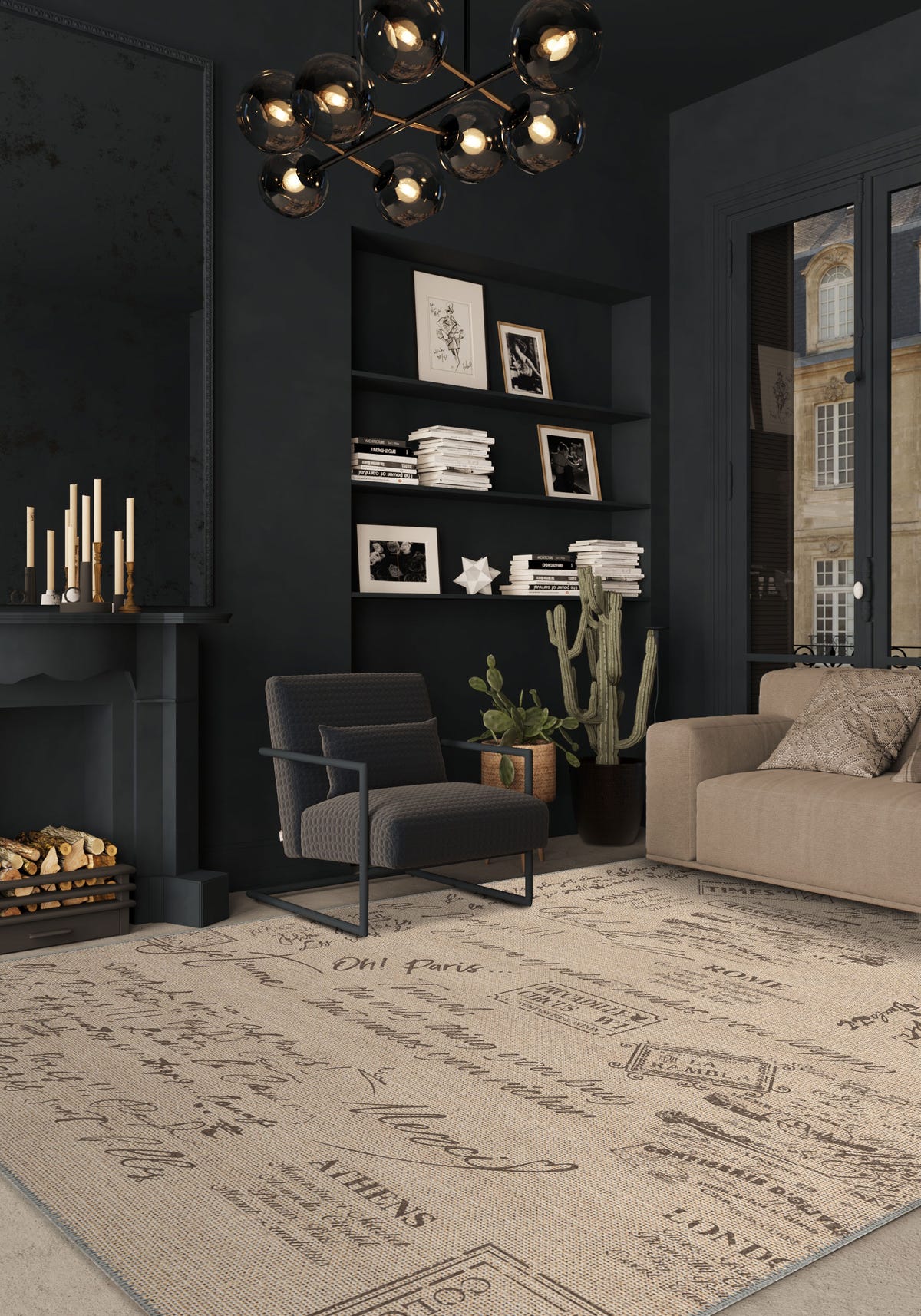 Memora Document Indoor Outdoor Rug