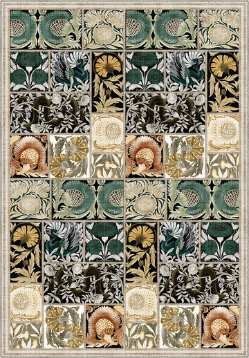 Nerida Colourful Art Deco Rug
