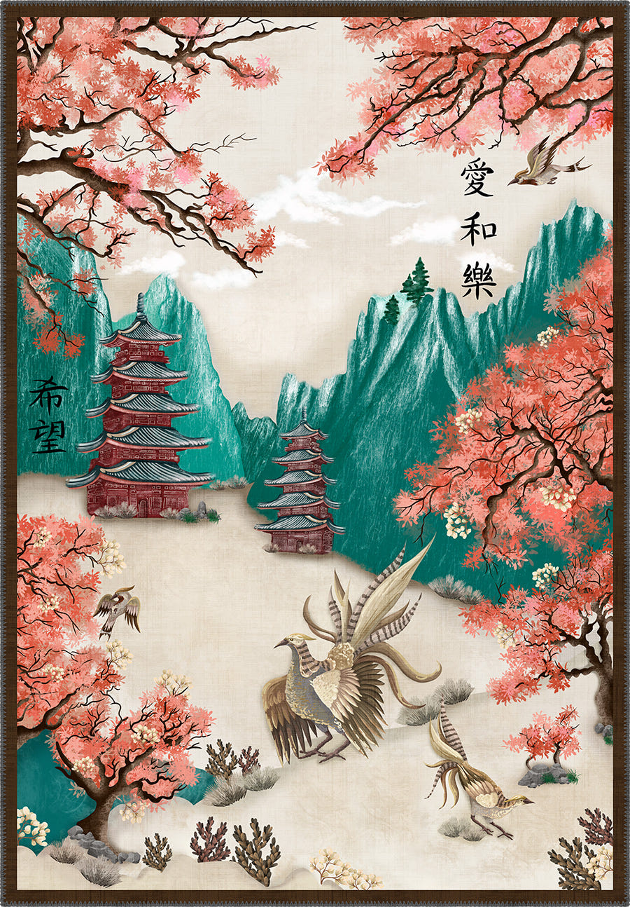 Hanami Japanese Rug